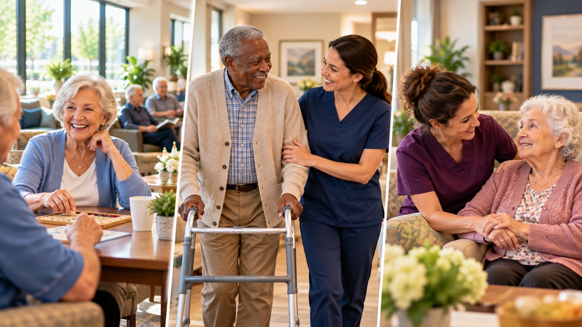 Independent Living vs. Assisted Living vs. Memory Care